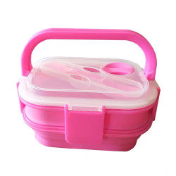 矽膠飯盒+餐具-2H-LB-0025